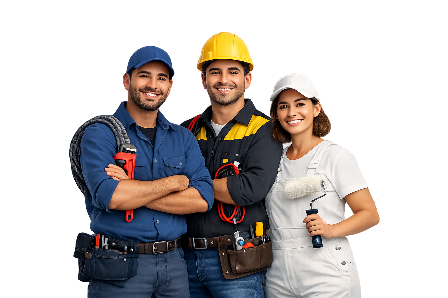 Gásfiter, electricista y pintora profesionales de AltokeFix